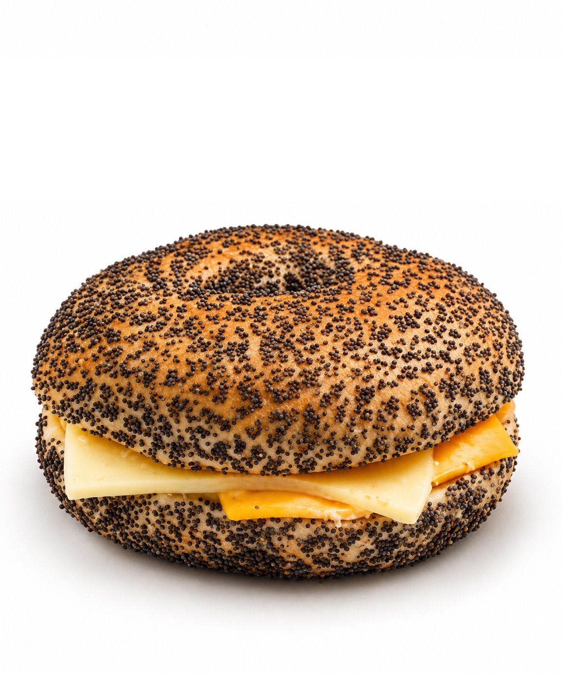 Haşhaşlı Dört Peynirli Bagel Sandviç